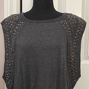 Free People Short Sleeve Tunic